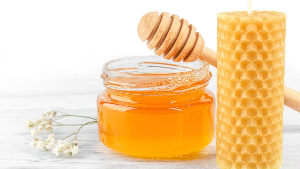 Beeswax candles burn away allergens and reduce allergy symptoms