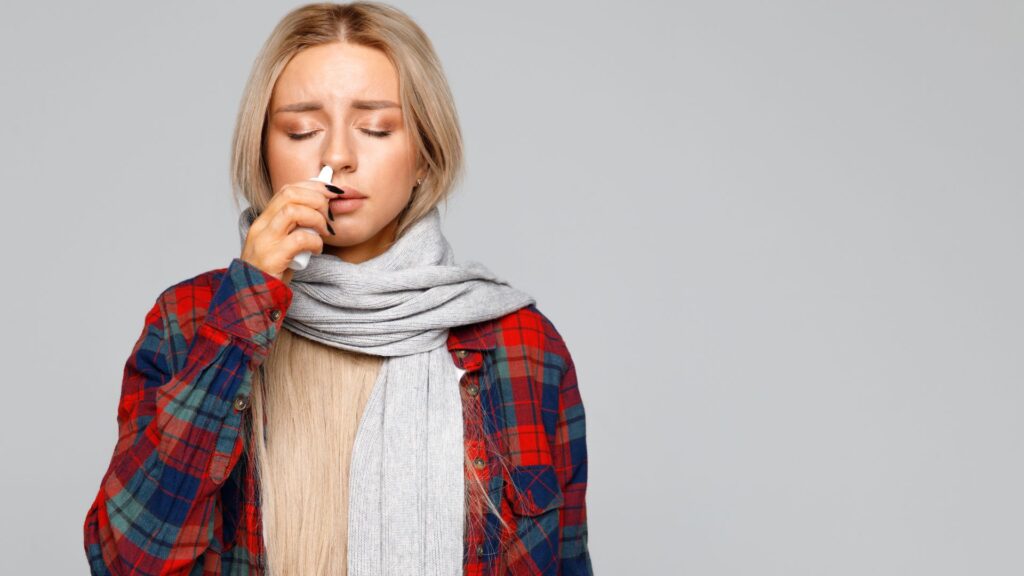 saline nasal sprays can help to manage allergy symptoms