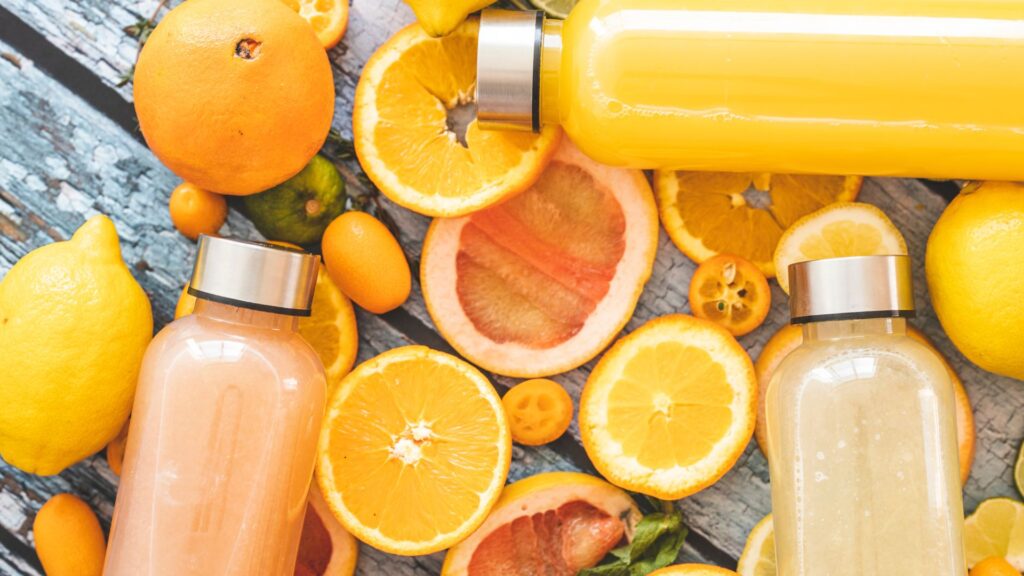 Vitamin C helps to reduce histamines and inflammation and your allergy symptoms