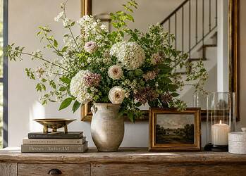 Flowers should be your starting point for all your styling
